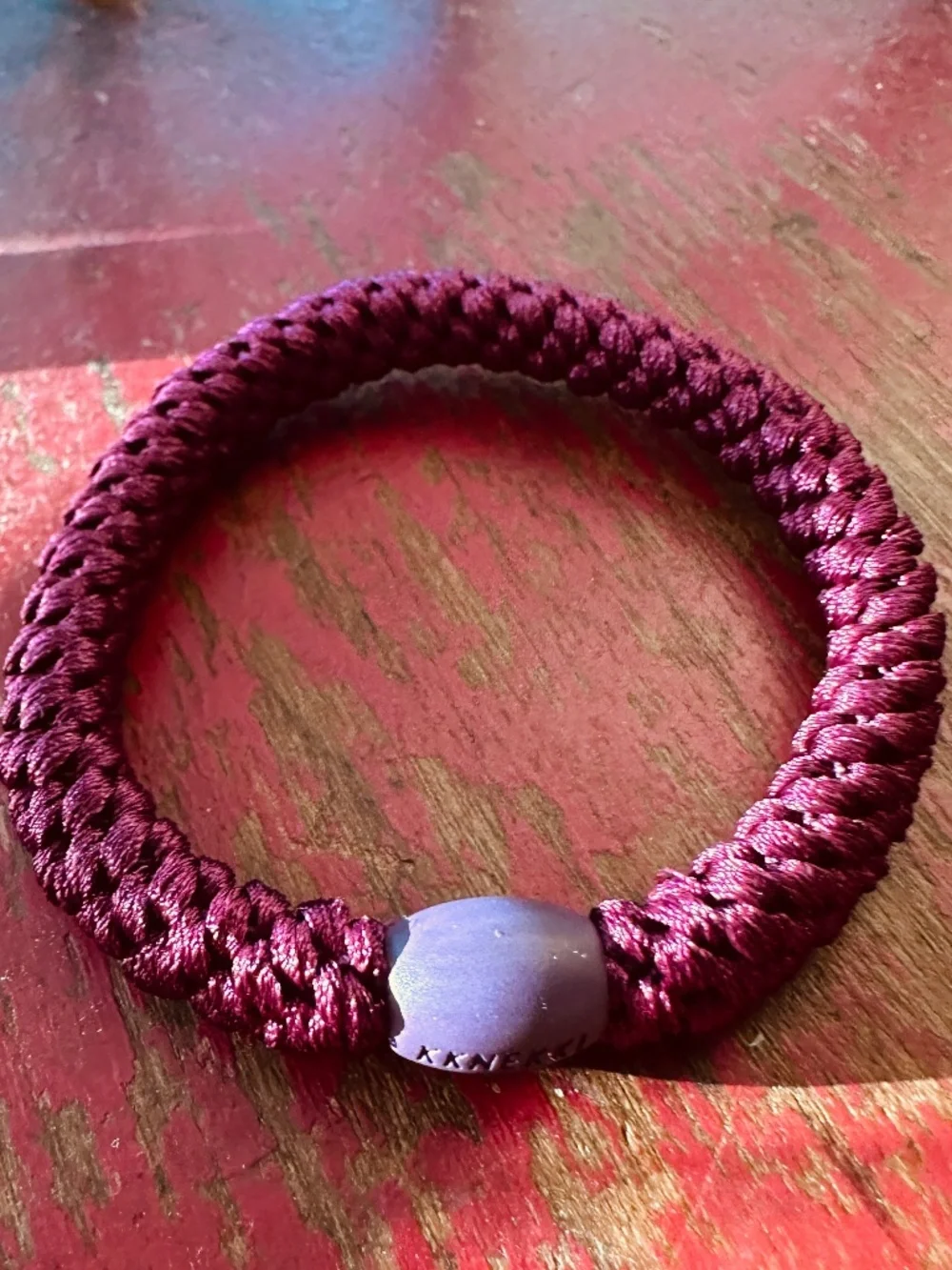 NWT 4-Bundle Authentic Original KKNEKKI Hair Ties/Elastics in Reds!